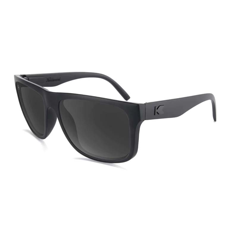 Men’s Knockaround Torrey Pines Sunglasses in Black on Black Smoke