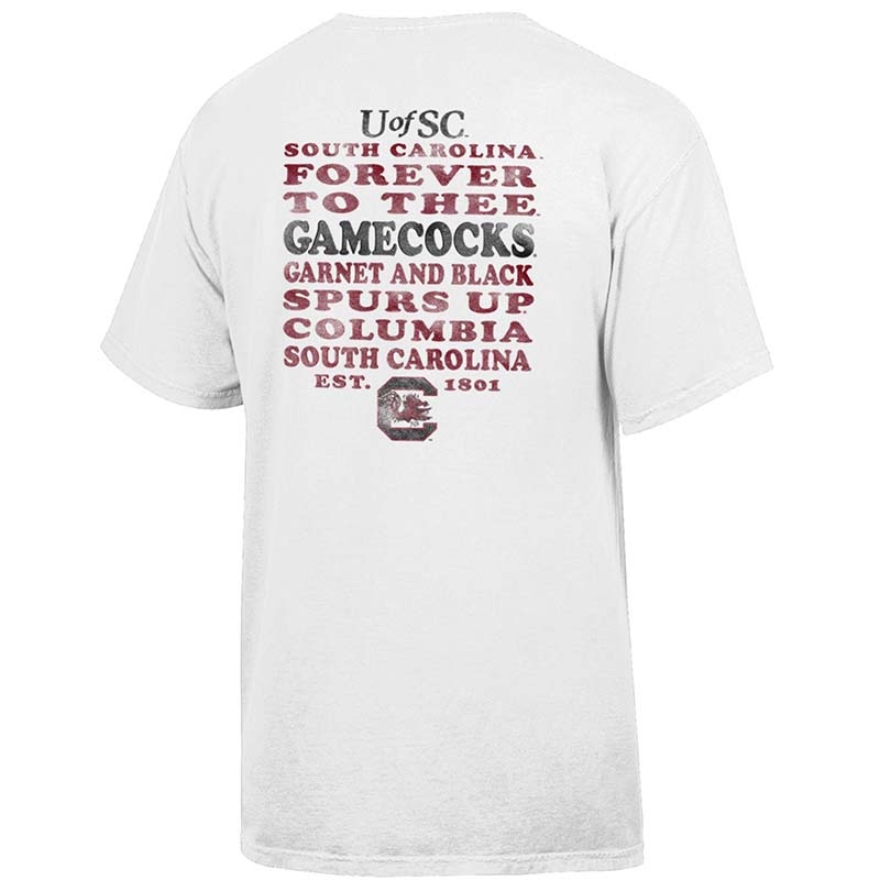 USC Stacked Words Short Sleeve T-Shirt