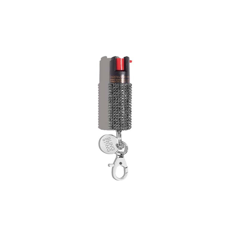 Diamond Studded Pepper Spray in Mink