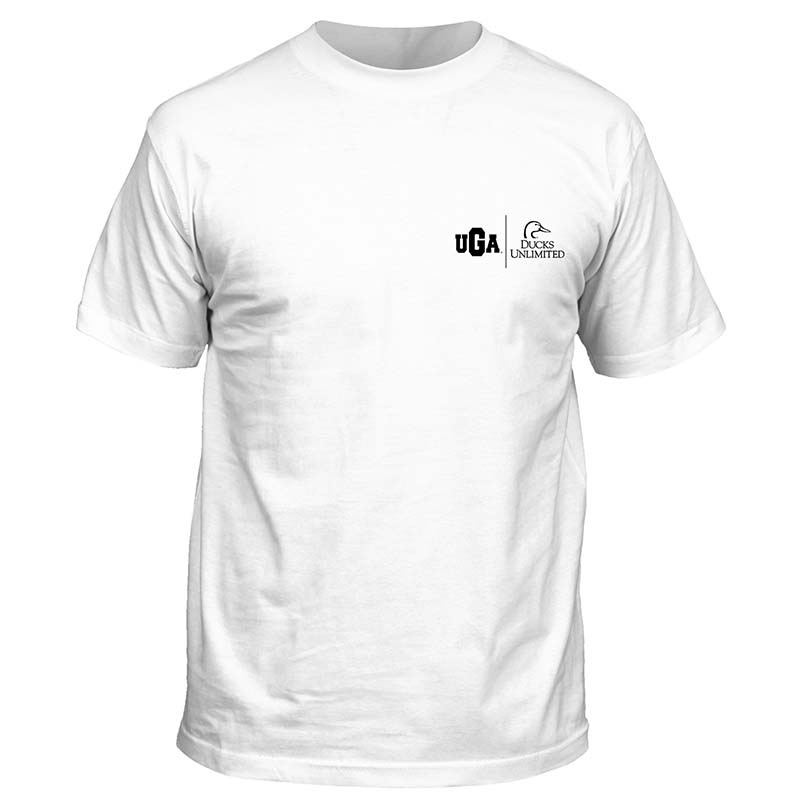 Ducks Unlimited UGA Colorful Sketch Short Sleeve T-Shirt