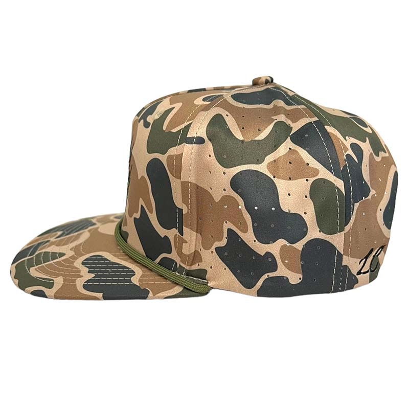 Lab Duck Performance Hat in Old School Camo
