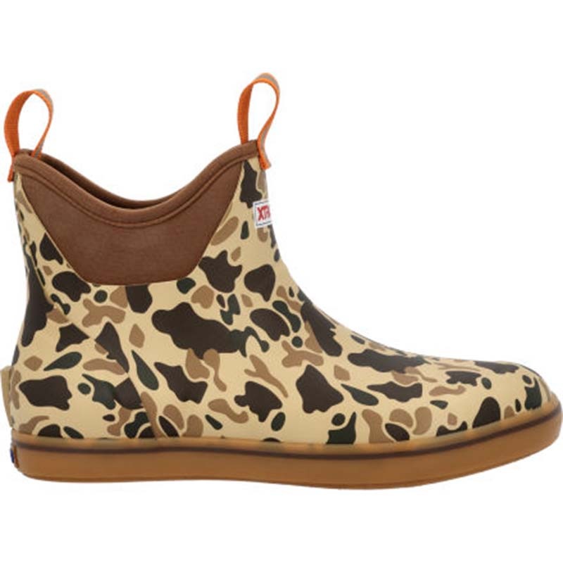 Women’s 6 Inch Ankle Deck Boot in Duck Camo