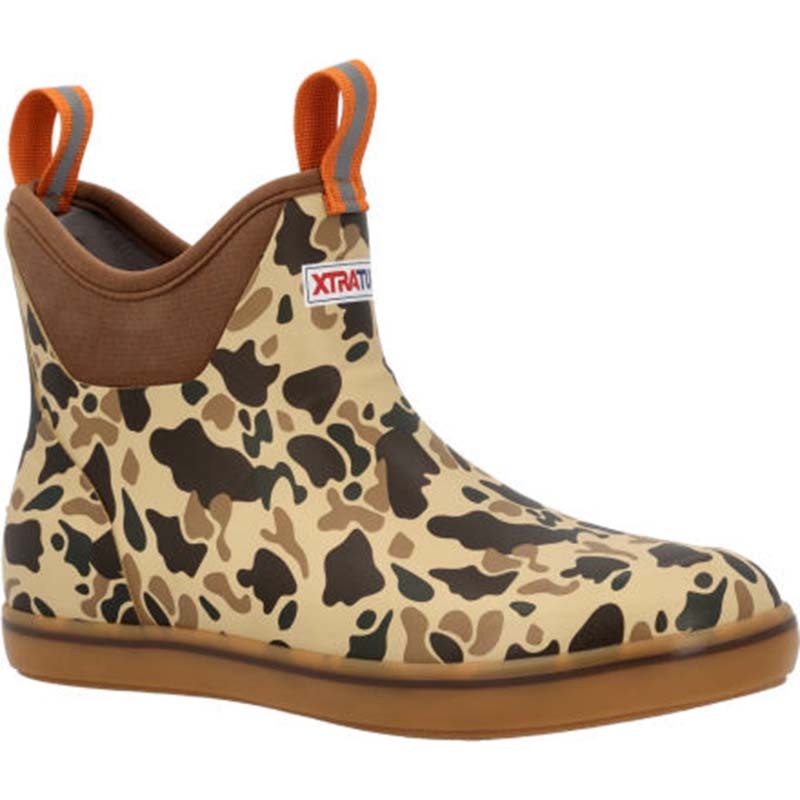 Women’s 6 Inch Ankle Deck Boot in Duck Camo
