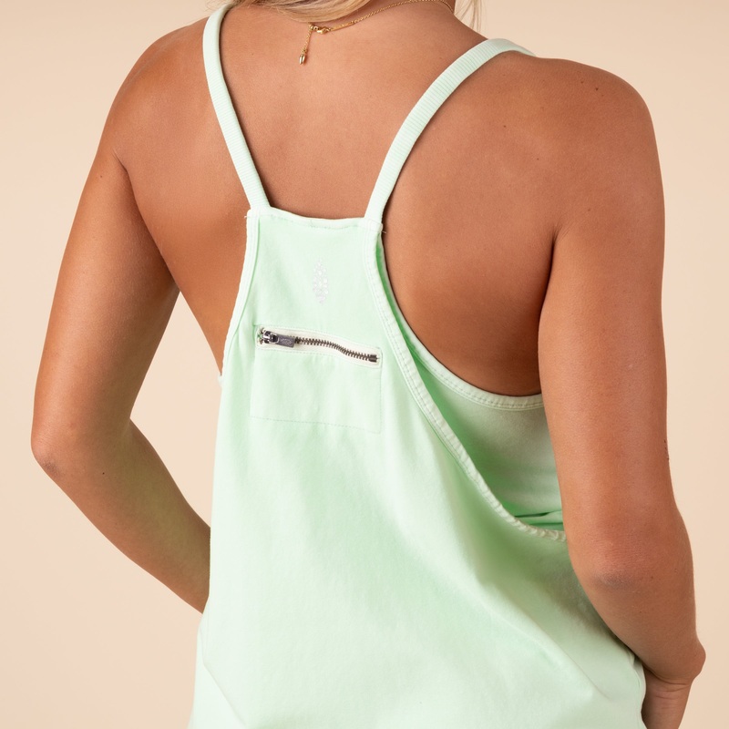 FP Movement Hot Shot Mini Dress in Pistachio