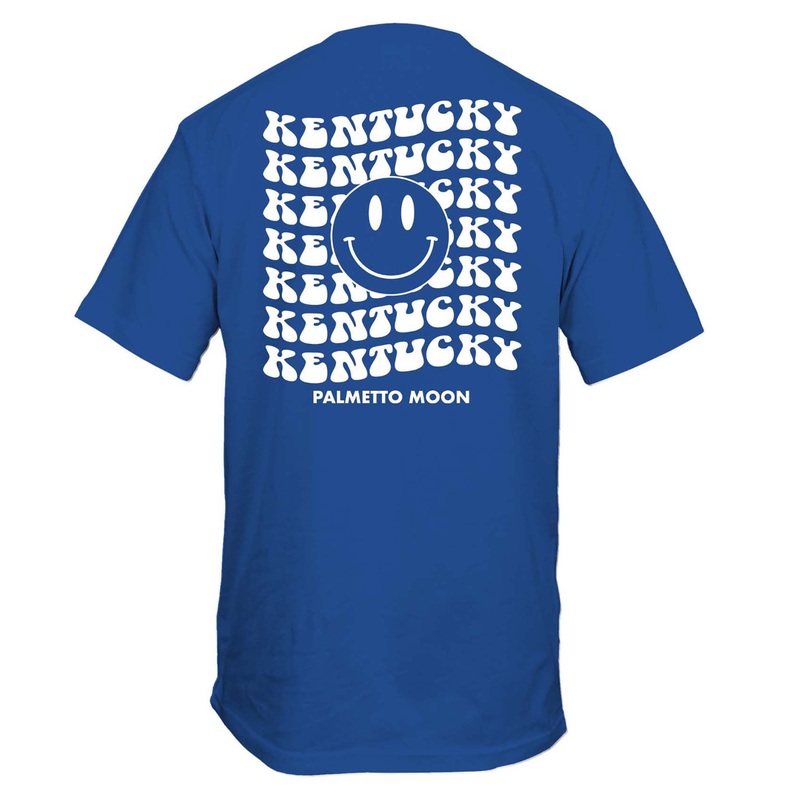Kentucky Smiley Repeat Short Sleeve T-Shirt