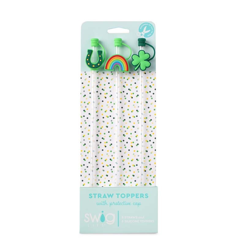 St. Patrick’s Day Straw Topper Set