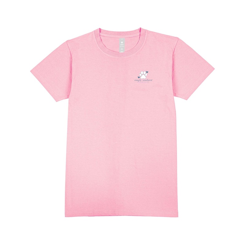 Youth Dog Paw Short Sleeve T-Shirt