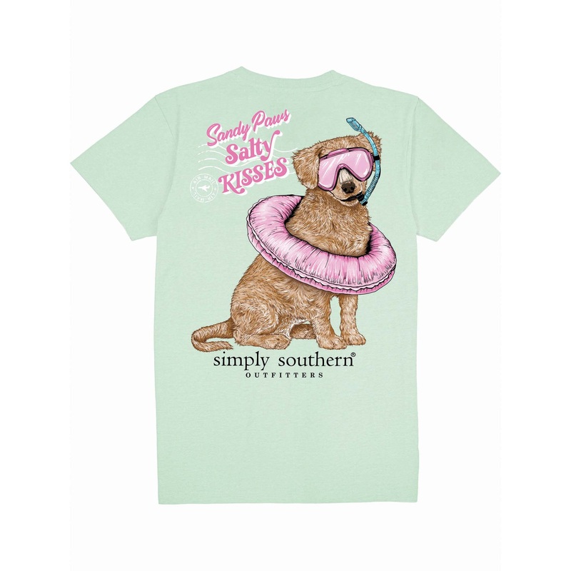 Youth Sandy Paws Short Sleeve T-Shirt
