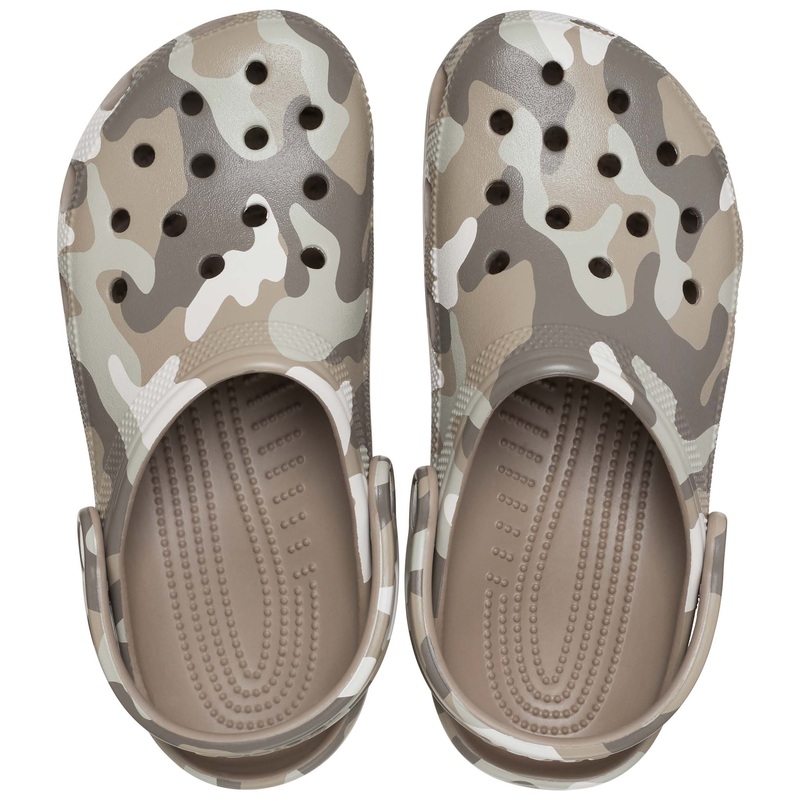 Adult Classic Clog in Old School Camo
