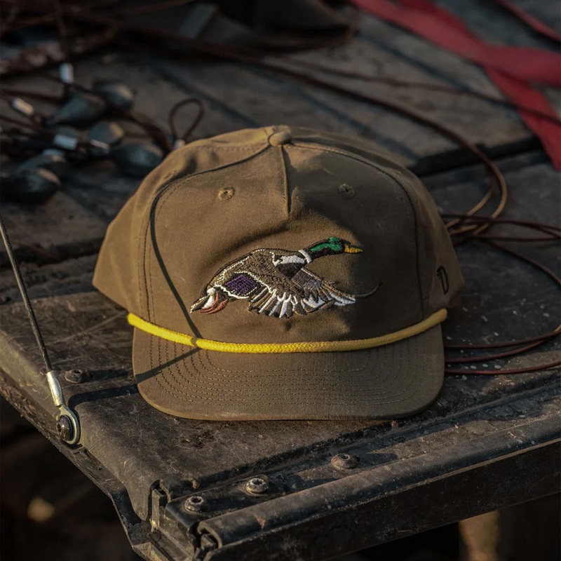 Mallard Rope Hat in Military Green