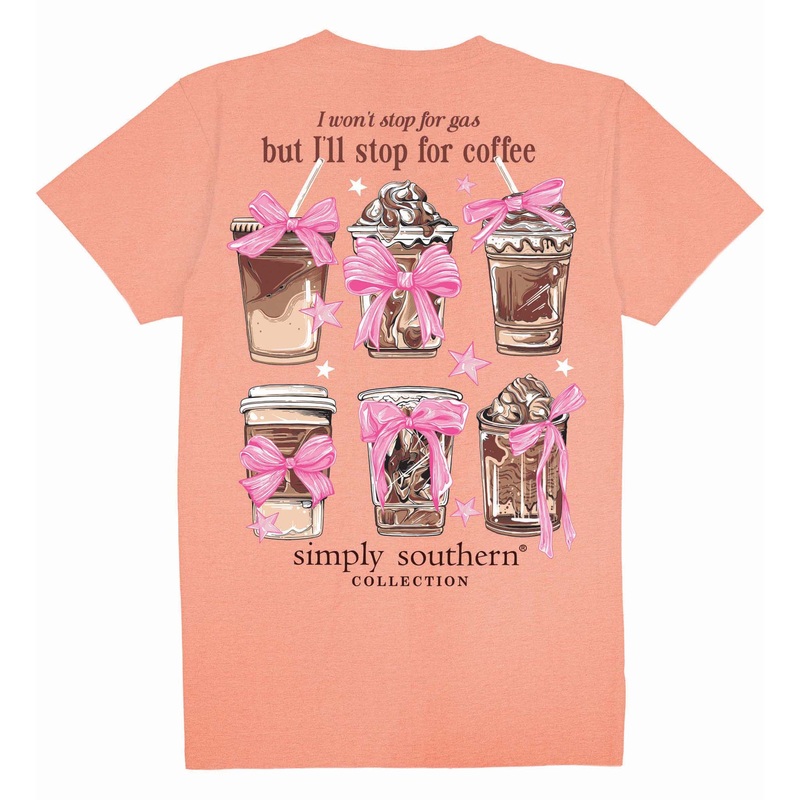 Stop For Coffee Short Sleeve T-Shirt