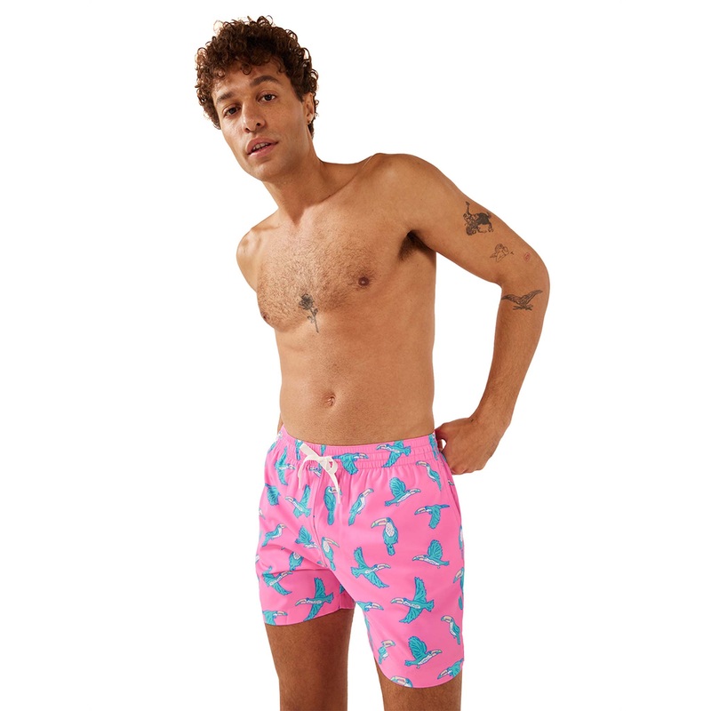 The Toucans Lined 5.5 inch Swim Shorts