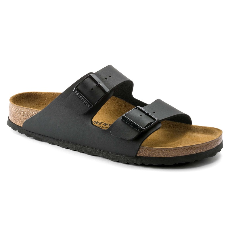 Women’s Arizona Birko-Flor Sandals in Black
