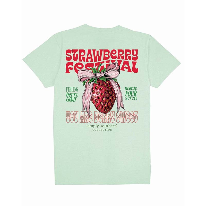 Youth Strawberry Festival Short Sleeve T-Shirt