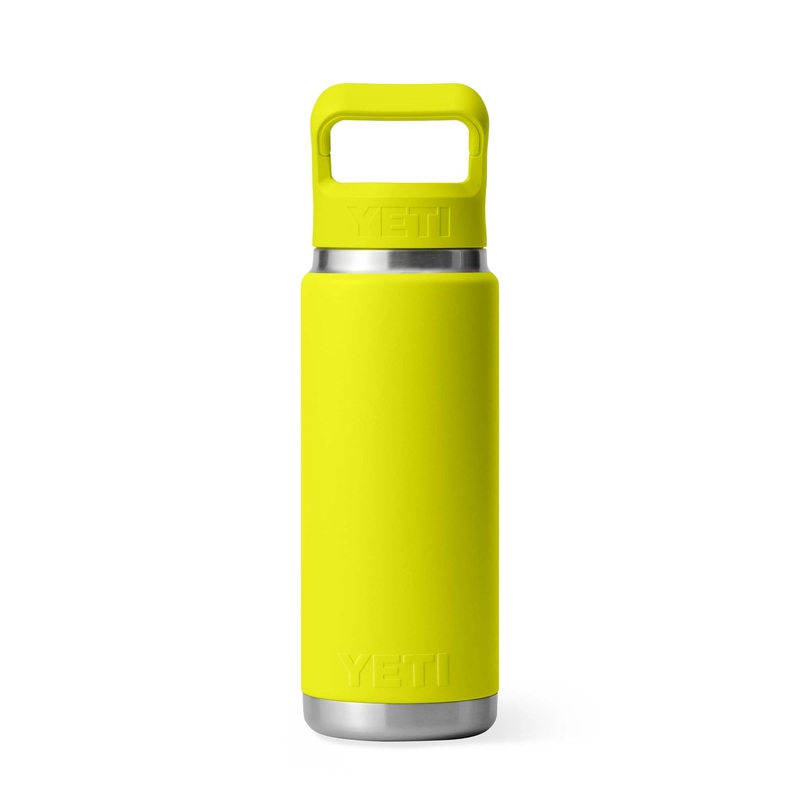 Firefly Yellow Rambler 26oz Straw Bottle