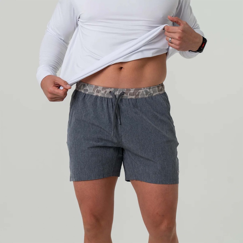 Athletic Shorts in Grizzly Grey