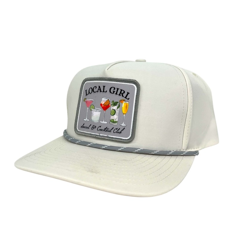 Local Girl Cocktail Club Rope Hat