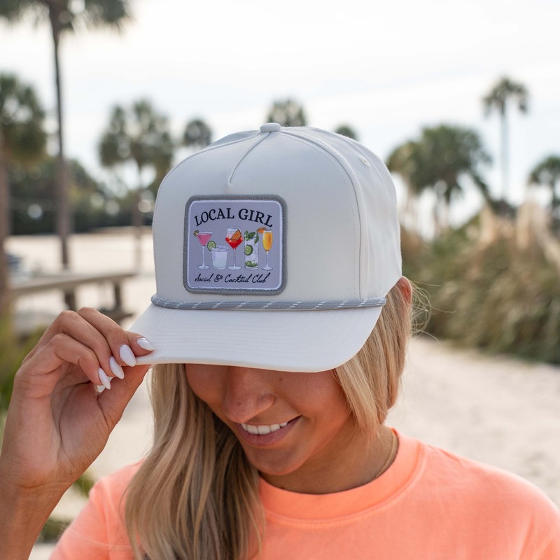 Local Girl Cocktail Club Rope Hat