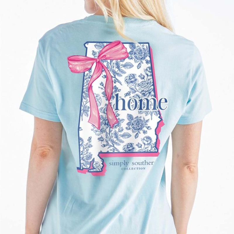 Alabama Bow State Short Sleeve T-Shirt