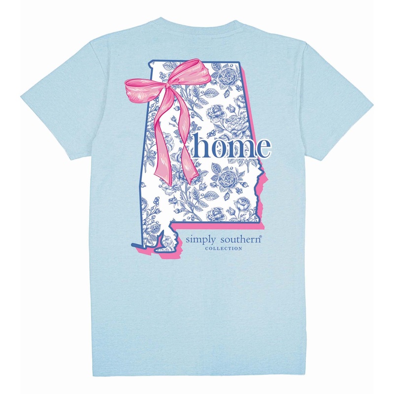 Alabama Bow State Short Sleeve T-Shirt