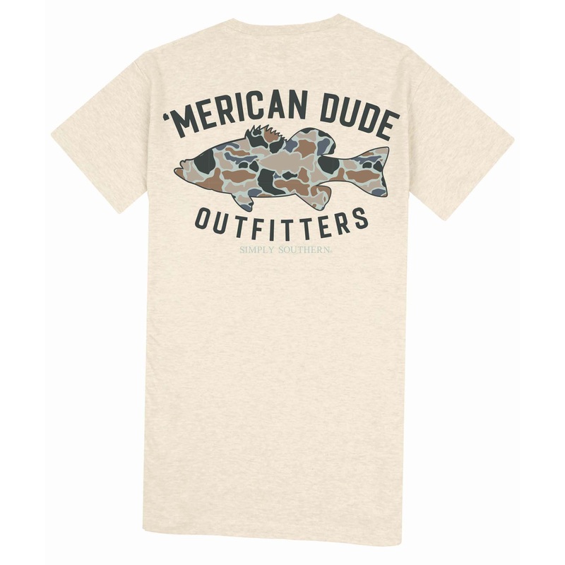 Men’s Camo Fish Short Sleeve T-Shirt