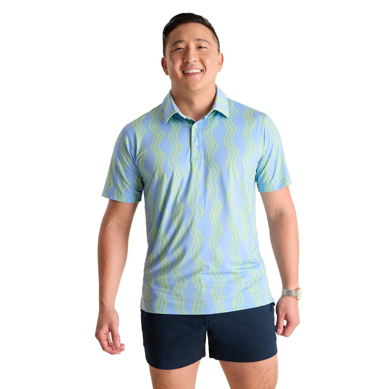 The Wavy Daze Polo|S|M|L|XL|XXL