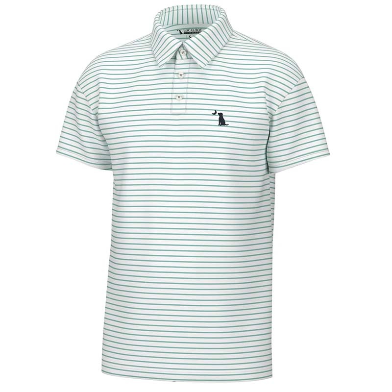 Edisto Stripe Polo|S|M|L|XL|XXL
