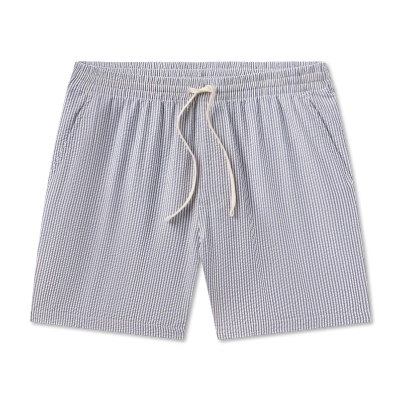 Newport Seersucker Shorts|Navy|French Blue|S|M|L|XL|XXL