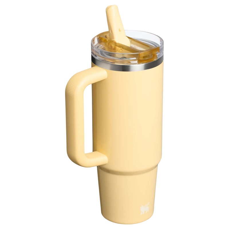 The 30oz Quencher ProTour Flip Straw Tumbler in Butter Gloss