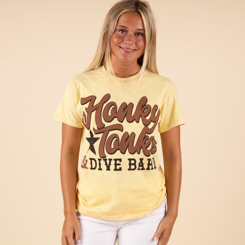 Honky Tonks and Dive Bars Short Sleeve T-Shirt