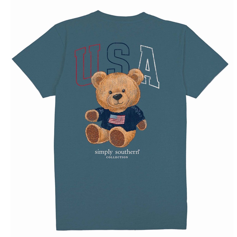 USA Teddy Short Sleeve T-Shirt