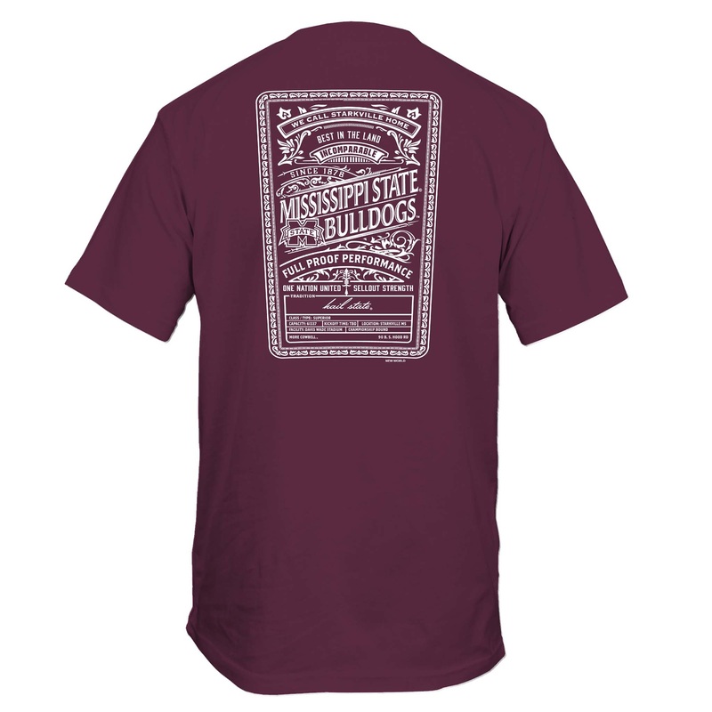 Mississippi State Full Proof Short Sleeve T-Shirt
