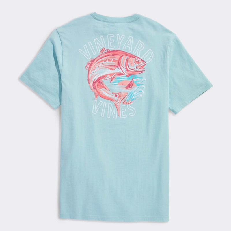Painted Redfish Short Sleeve T-Shirt