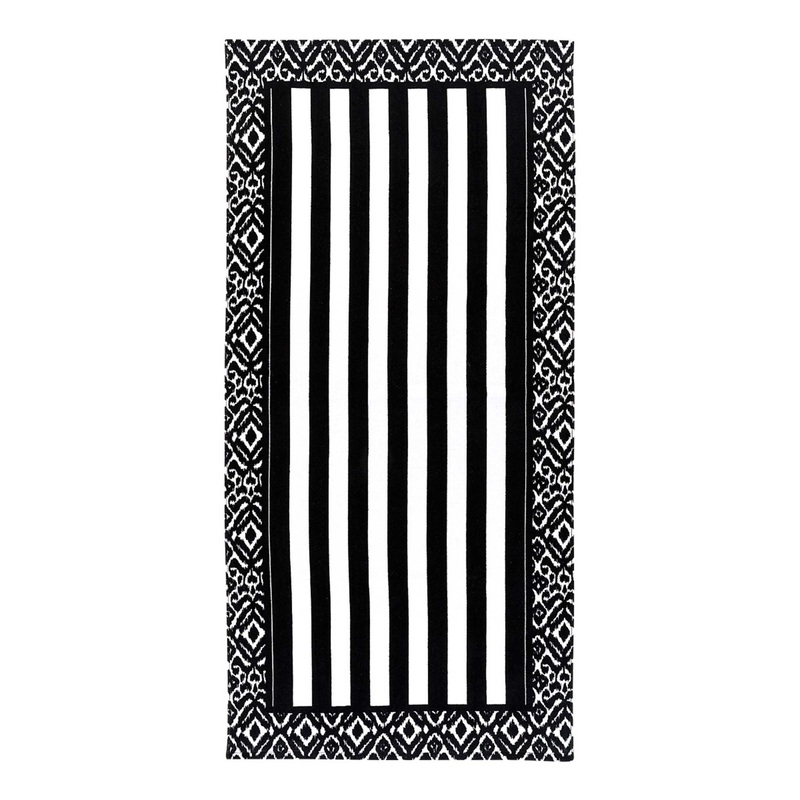 Printed Beach Towel in Havana