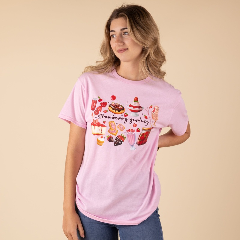 Strawberry Girlies Short Sleeve T-Shirt