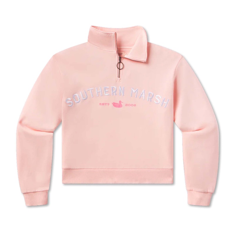 Women’s SEAWASH Vintage 1/4 Zip Crewneck