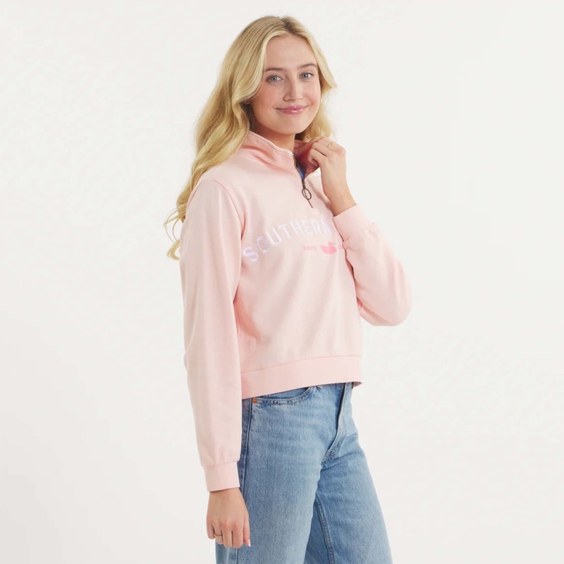 Women’s SEAWASH Vintage 1/4 Zip Crewneck