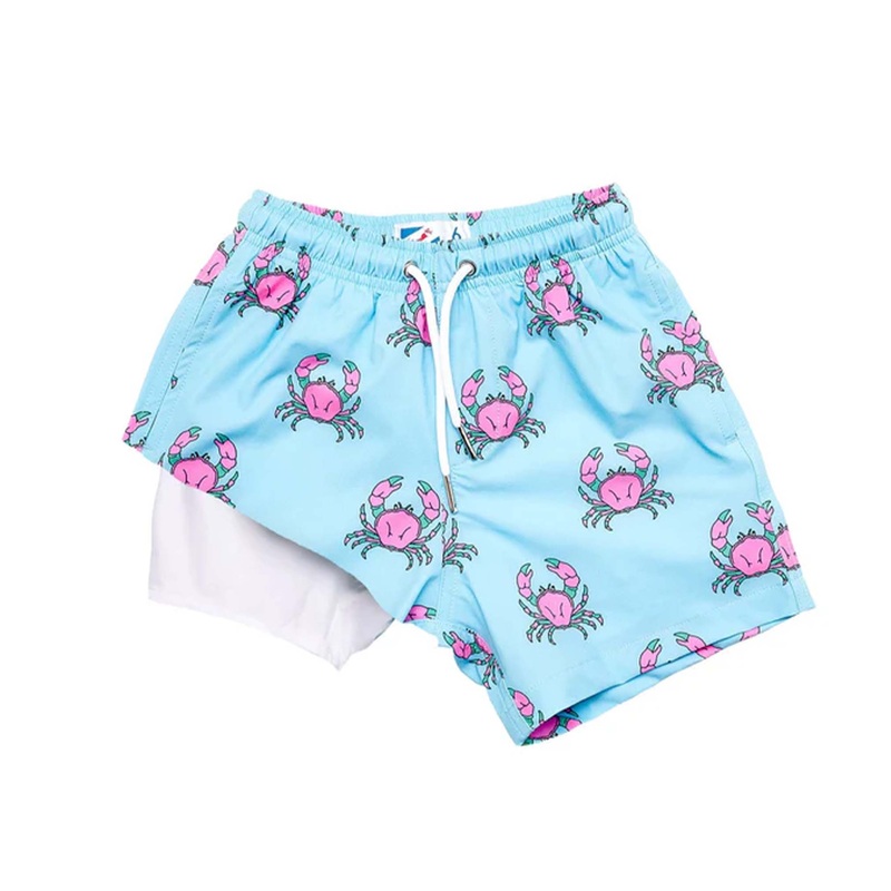 Youth Crabs Lined Swim Shorts|YXS/6|YS/8|YM/10|YL/12|YXL/14