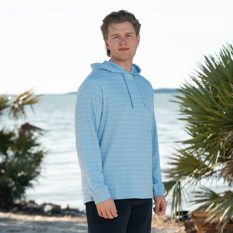 Baja Long Sleeve Pullover in Maya