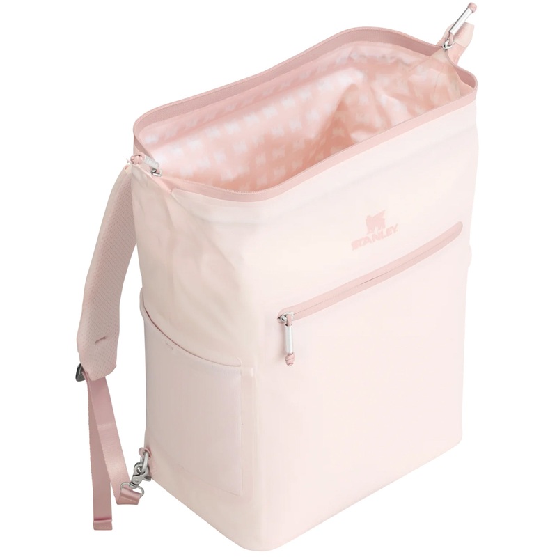 Madeline Midi Backpack Cooler in Rose Quartz