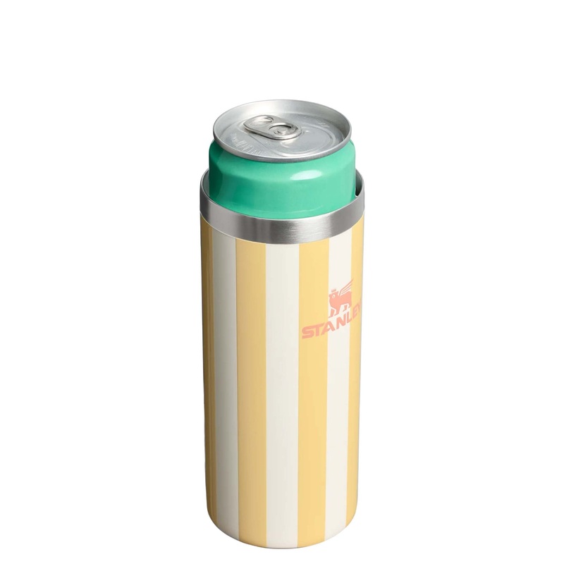 The 10oz Everyday Slim Can Cooler Cup In Butter Cabana Gloss