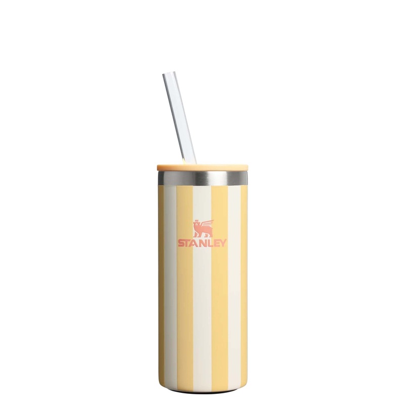 The 10oz Everyday Slim Can Cooler Cup In Butter Cabana Gloss