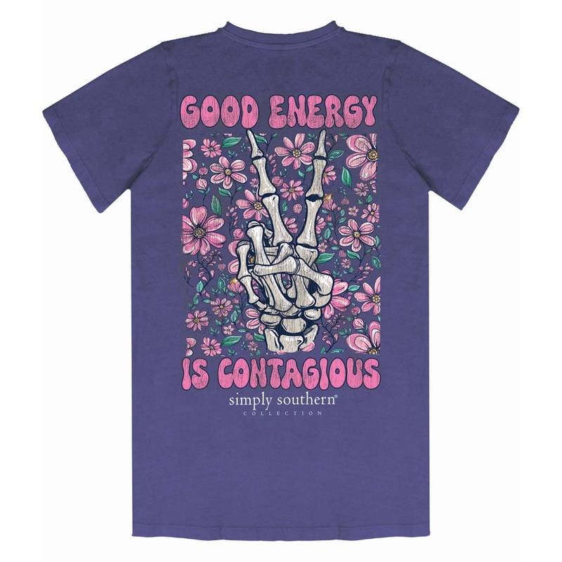Good Energy Is Contagious Short Sleeve T-Shirt