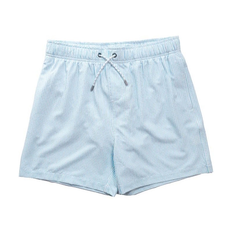 Men’s Seersucker Shorts in Blue