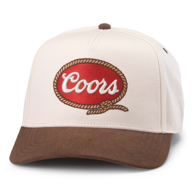Coors Wrangler Rope Badge Trucker Hat