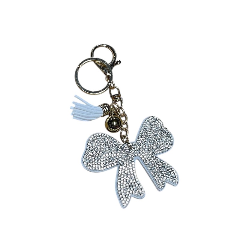 Crystal Bag Charm|Cherry|Cola|Silverbow