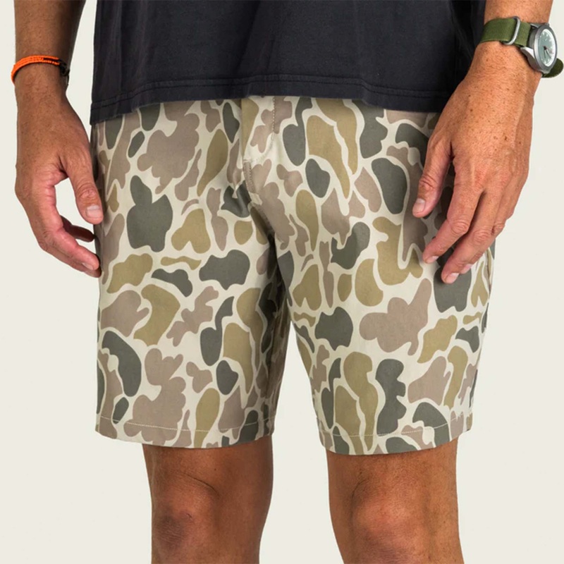 Men’s Prime Hagood Shorts|Khaki Mallard Camo|Dark Green Mallard Camo|28|30|32|34|36|38|40