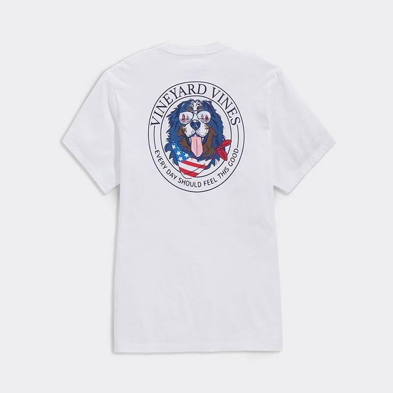 USA Mountain Dog Short Sleeve T-Shirt