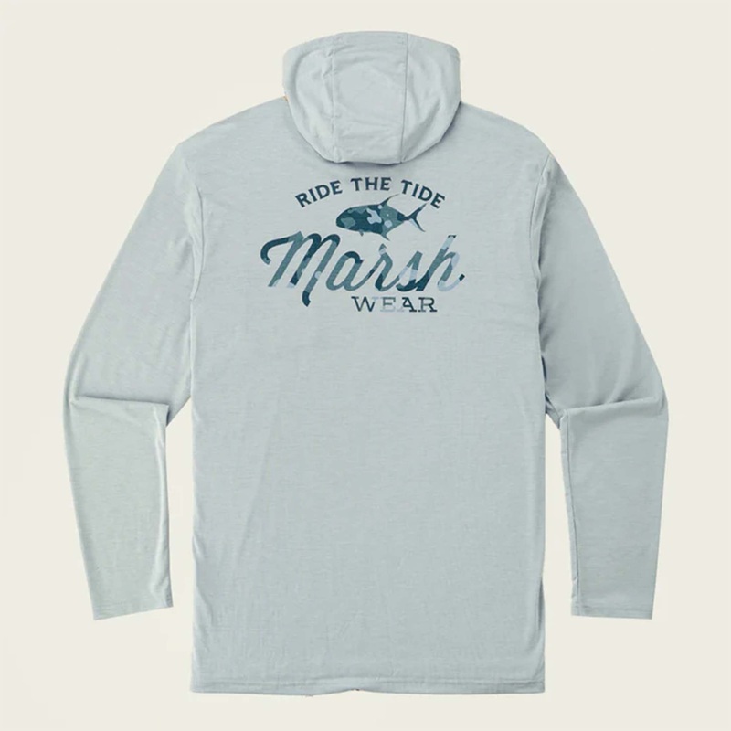 Buxton Tech Men’s Hoodie|Smoke Heather|Stone Heather|S|M|L|XL|XXL