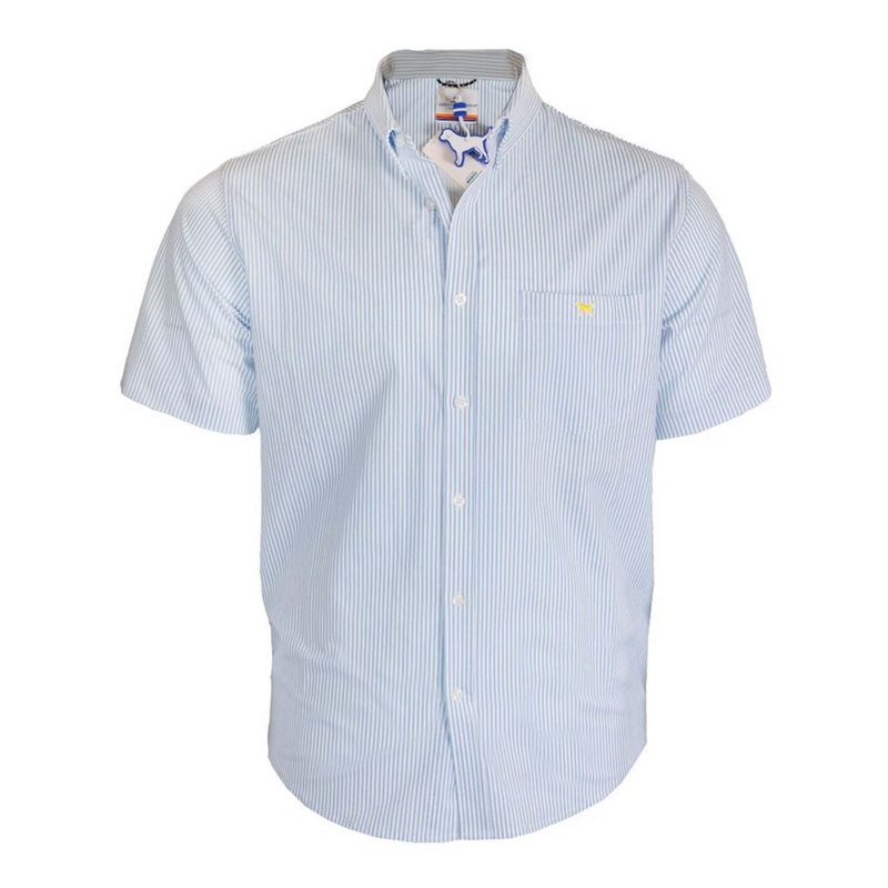 Men’s Seersucker Button Down Shirt